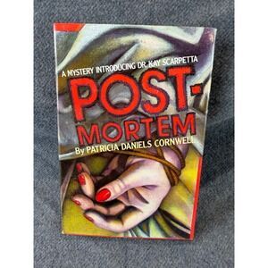 Post-Mortem by Patricia Cornwell Book First Edition Kay Scarpetta Mystery Hard